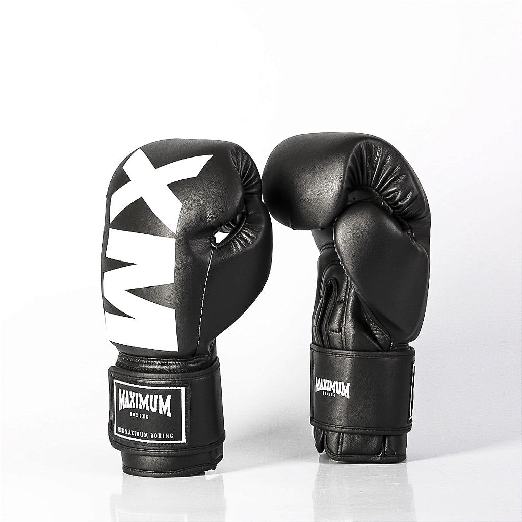 Luva de Boxe e Muay Thai MXM - Cor Preto