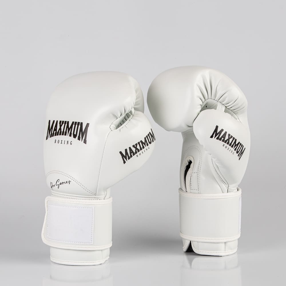 Luva de Boxe e Muay Thai Maximum Pro Series - Branca