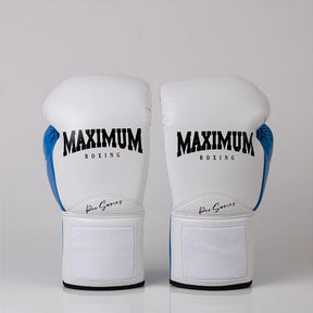 Luva de Boxe e Muay Thai Maximum Pro Series Cadarço - Azul