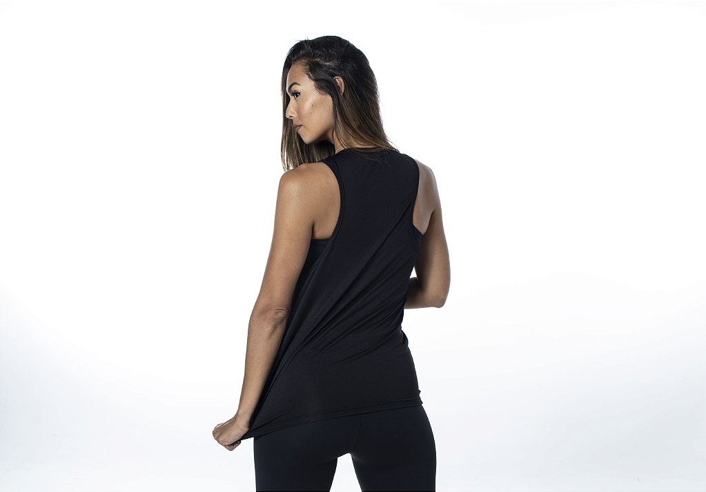 Camiseta Regata Feminina Maximum Preto