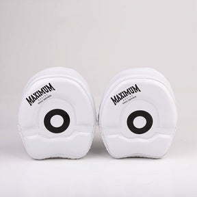 Manopla de Foco Boxe Maximum Profissional Branca - PAR