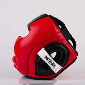 Capacete de Boxe e Muay Thai Vermelho - Vermelho