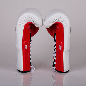 Luva de Boxe e Muay Thai Maximum Pro Series Cadarço - Vermelha