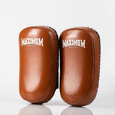 Aparador de Chute Thai Pad Muay Thai e Kickboxing Marrom - Par