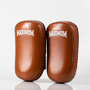 Aparador de Chute Thai Pad Muay Thai e Kickboxing Marrom - Par