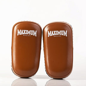 Aparador de Chute Thai Pad Muay Thai e Kickboxing Marrom - Par
