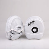 Manopla de Foco Boxe Maximum Profissional Branca - PAR