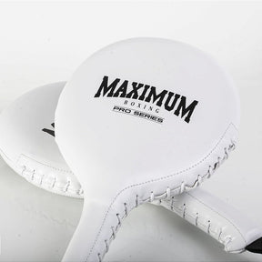 Raquete de Soco e Chute Maximum Branca - Par