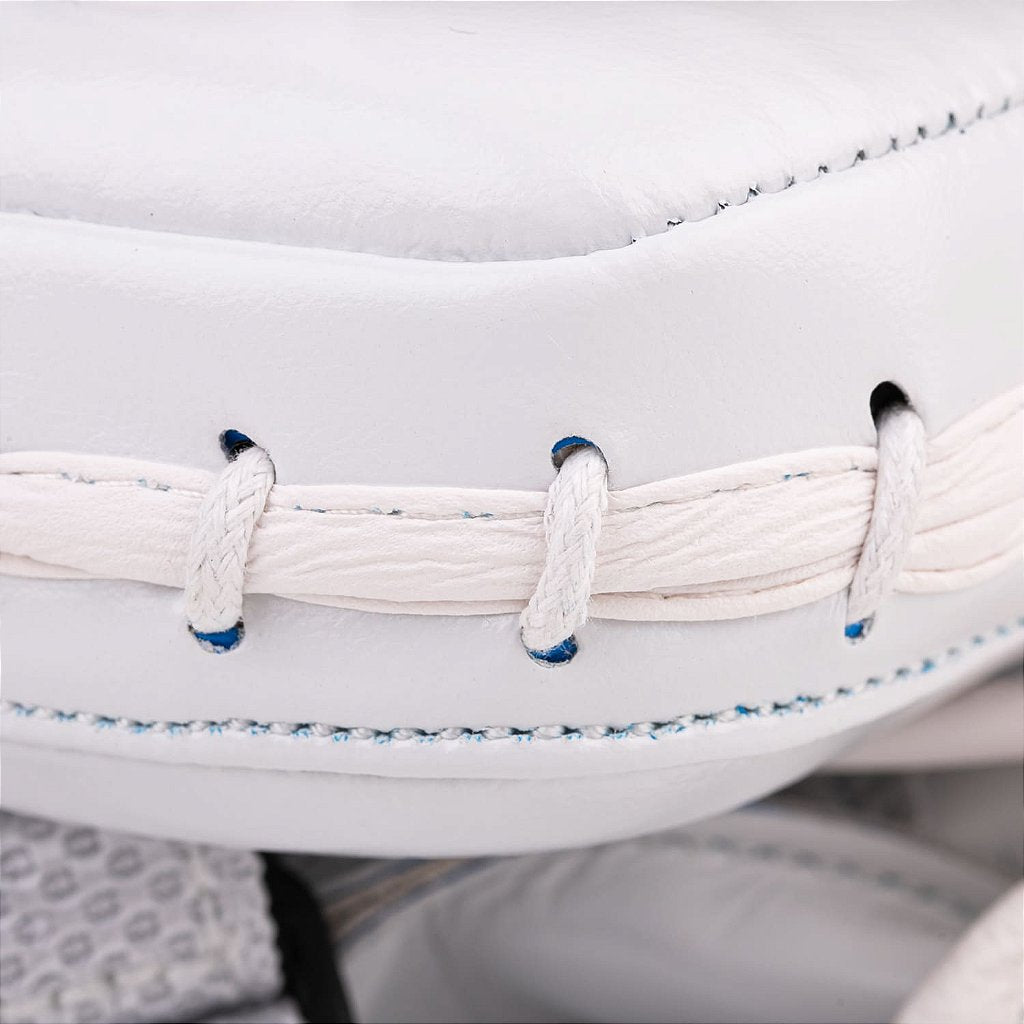 Manopla de Foco Boxe Maximum Profissional Branca - PAR