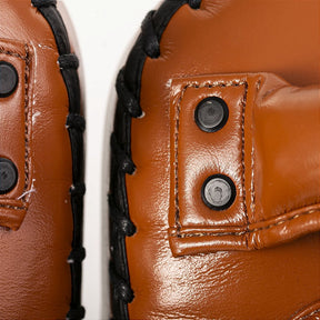 Aparador de Chute Thai Pad Muay Thai e Kickboxing Marrom - Par