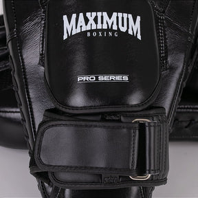 Manopla de Foco Longa Boxe e Muay Thai Maximum Profissional - Cor Preta