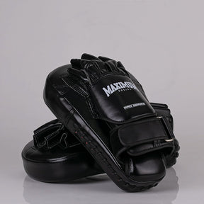 Manopla de Foco Longa Boxe e Muay Thai Maximum Profissional - Cor Preta