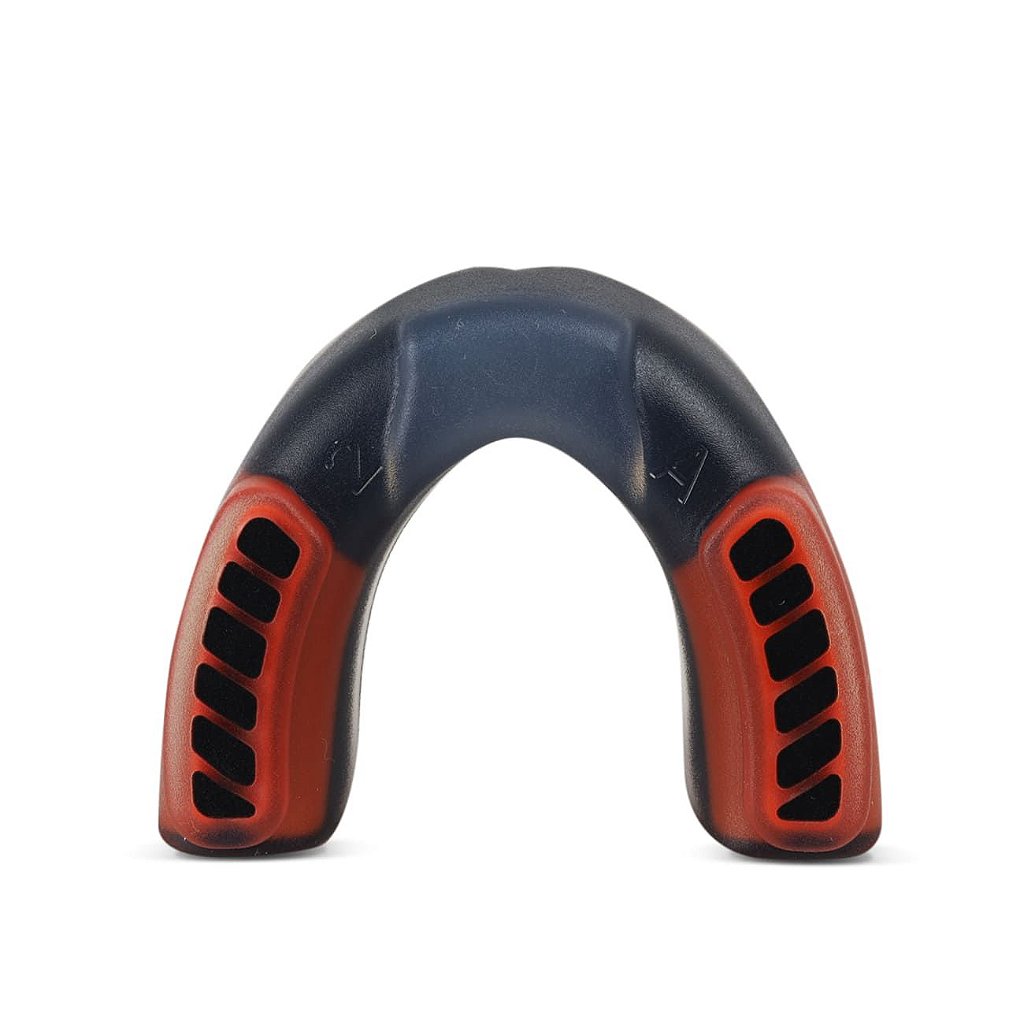 Protetor Bucal Preto e Vermelho