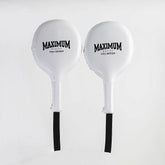 Raquete de Soco e Chute Maximum Branca - Par