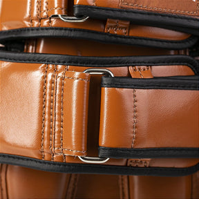 Aparador de Chute Thai Pad Muay Thai e Kickboxing Marrom - Par