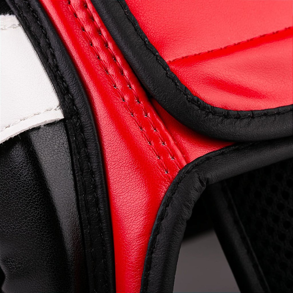 Capacete de Boxe e Muay Thai Vermelho - Vermelho