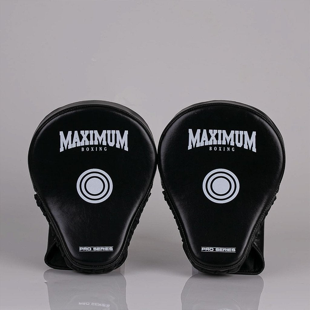 Manopla de Foco Média Boxe e Muay Thai Maximum Profissional - Cor Preto