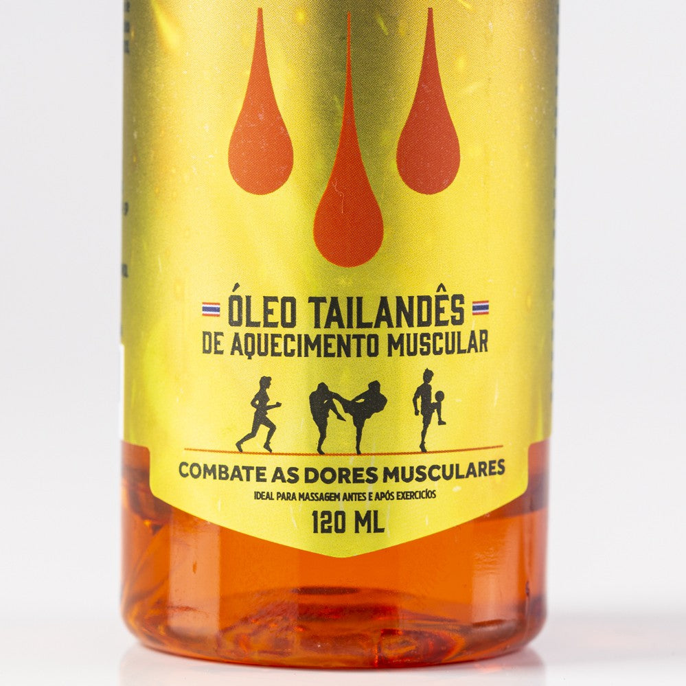 Óleo Tailandês de Aquecimento Muay Thai - 120ml