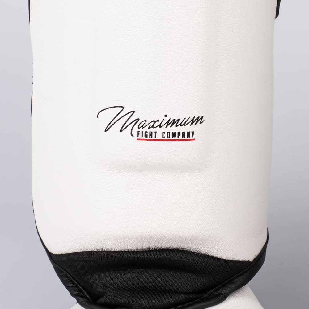 Caneleira de Muay Thai e Kickboxing Maximum  Classic  Pink/White - PAR