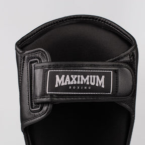 Caneleira De Muay Thai e Kickboxing Maximum Classic Black - PAR