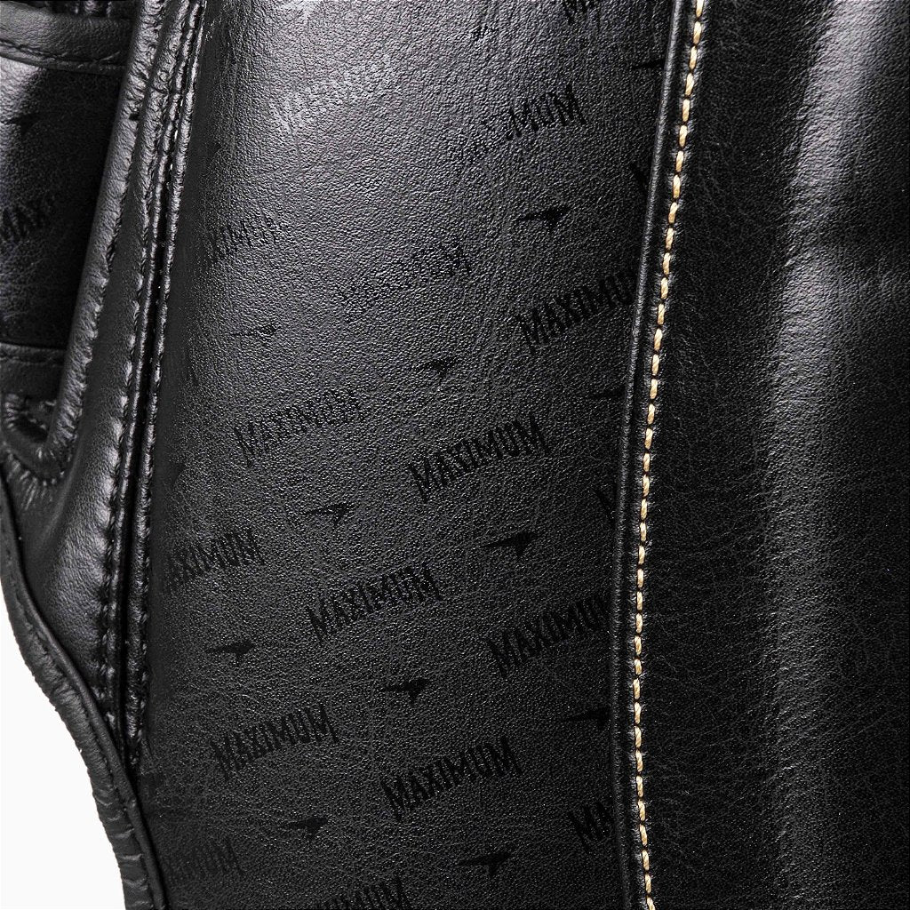 Caneleira De Muay Thai e Kickboxing Profissional Black - Par