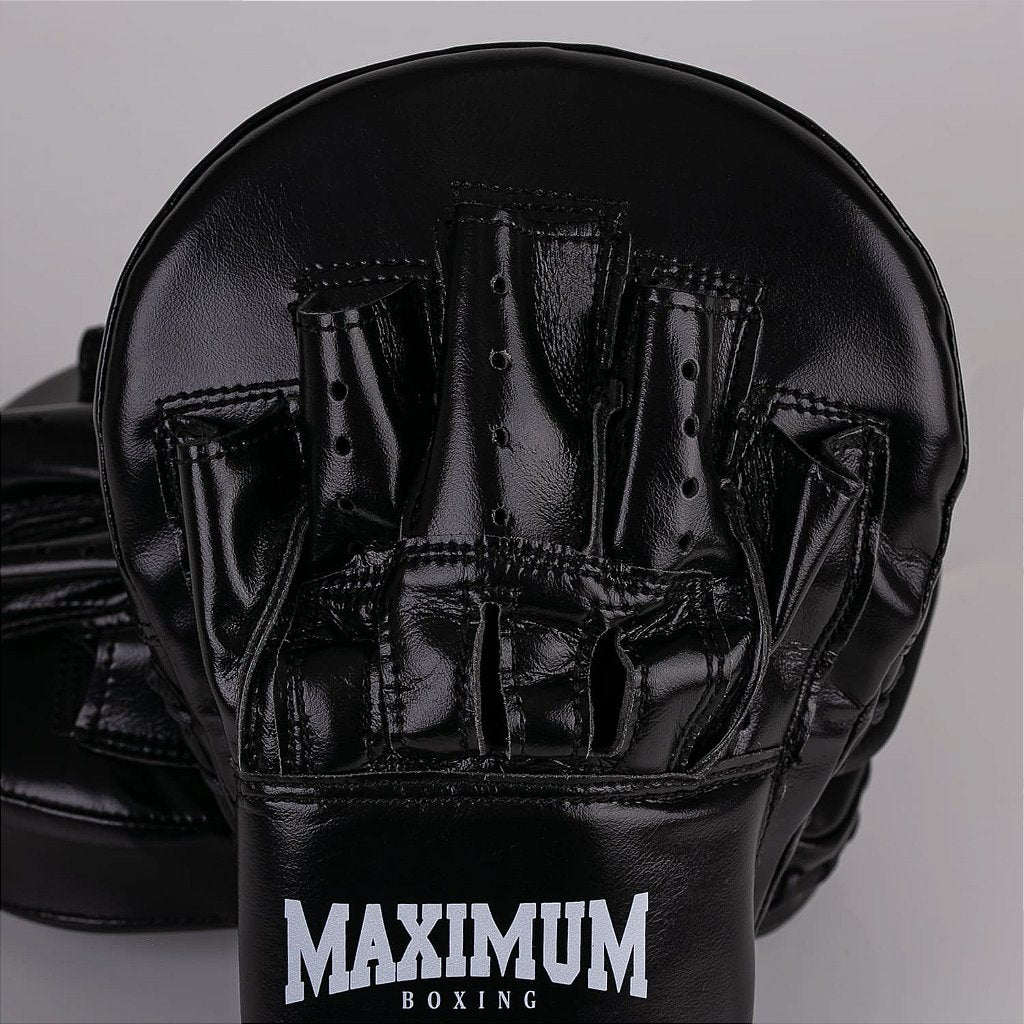 Manopla de Foco Média Boxe e Muay Thai Maximum Profissional - Cor Preto