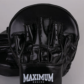 Manopla de Foco Média Boxe e Muay Thai Maximum Profissional - Cor Preto
