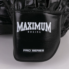 Manopla de Foco Média Boxe e Muay Thai Maximum Profissional - Cor Preto