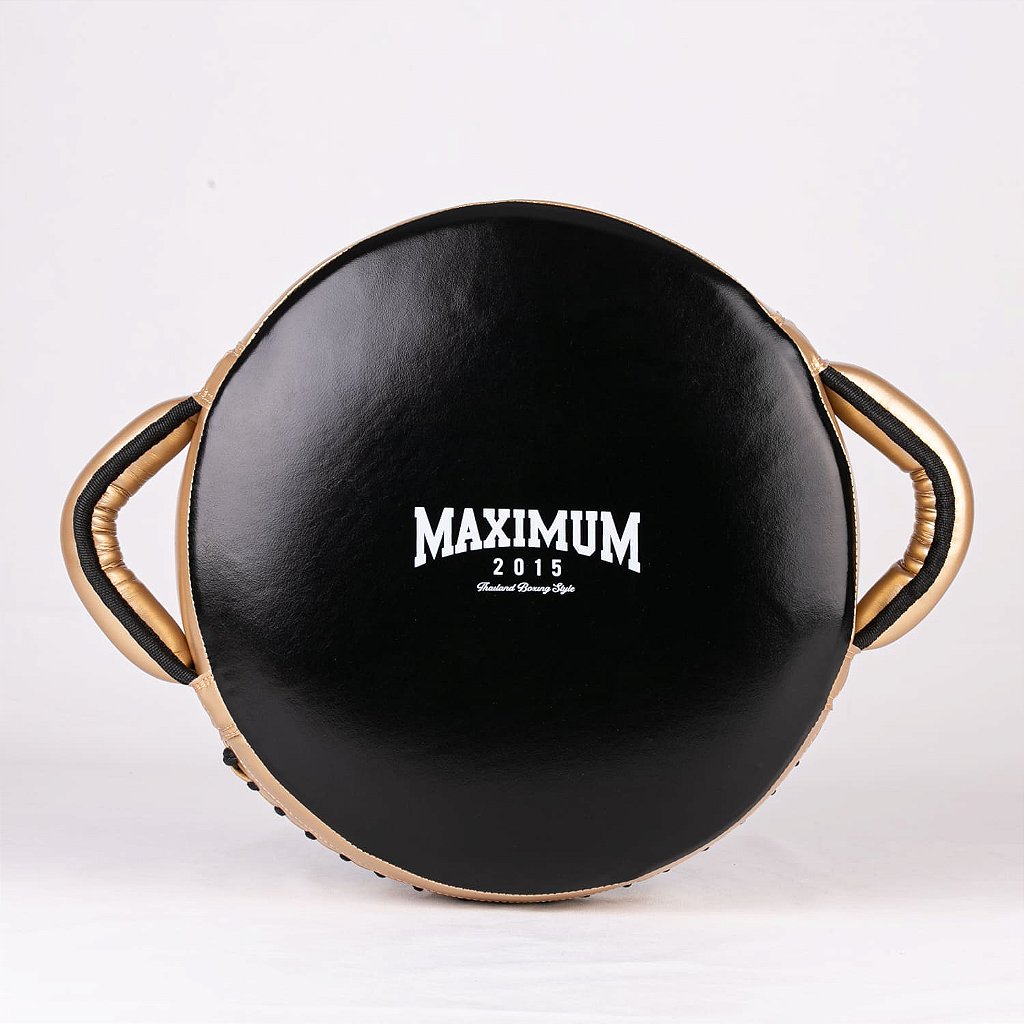 Manopla Governadora Maximum - Boxe e Muay Thai - Dourado - Power Face