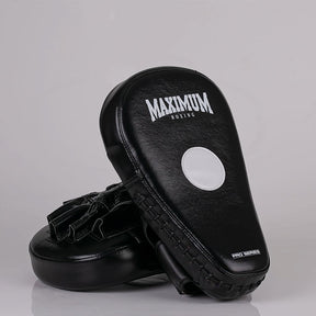 Manopla de Foco Longa Boxe e Muay Thai Maximum Profissional - Cor Preta