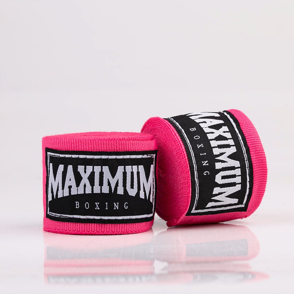 Bandagem Maximum Rosa - Par