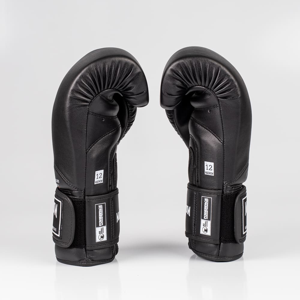 Luva de Boxe e Muay Thai Maximum Classic Black Power Face