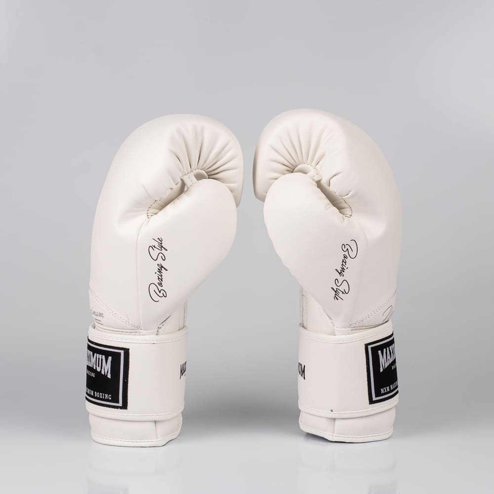 Luva de Boxe e Muay Thai Classic White Power Face