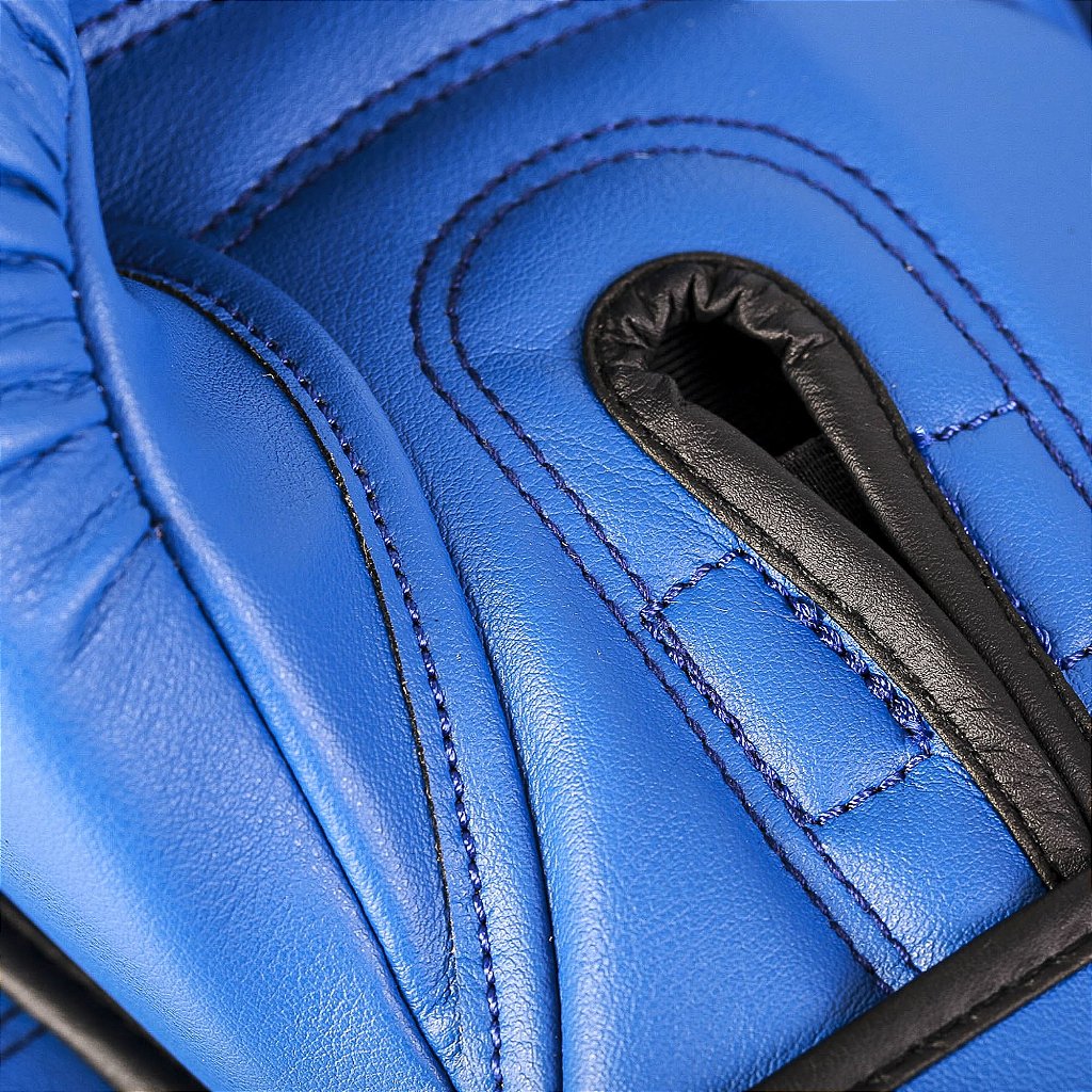 Luva de Boxe e Muay Thai MXM - Cor Azul Power Face