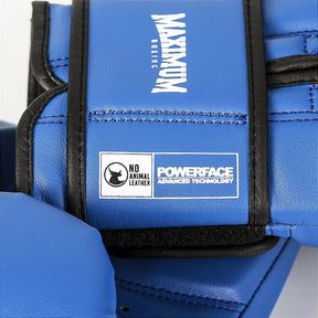 Luva de Boxe e Muay Thai MXM - Cor Azul Power Face
