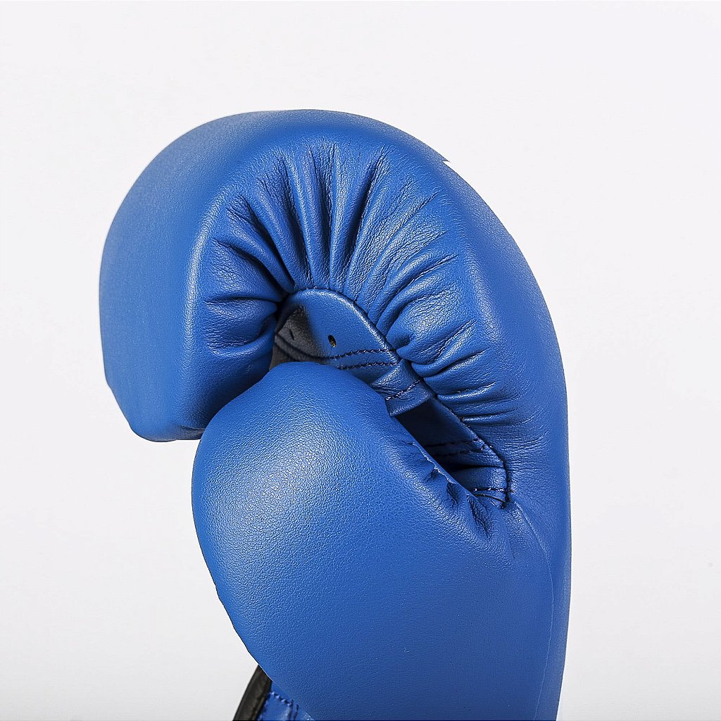 Luva de Boxe e Muay Thai MXM - Cor Azul Power Face