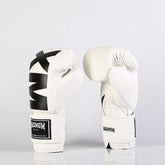 Luva de Boxe e Muay Thai MXM Inverse - Cor White/Black - Power Face