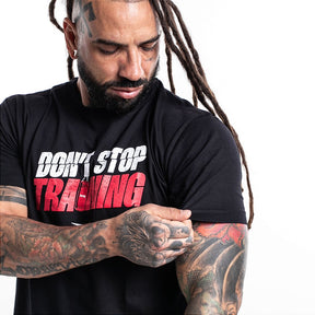 Camiseta Maximum Dont Stop Training Preta