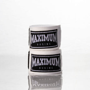 Bandagem de boxe e Muay Thai Branco - Maximum