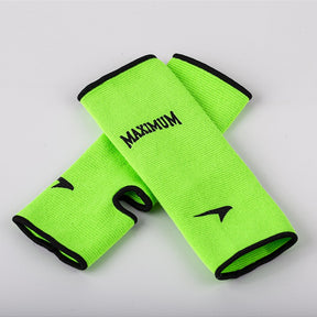 Tornozeleira Maximum Muay Thai, Kickboxing e MMA Verde Neon - PAR