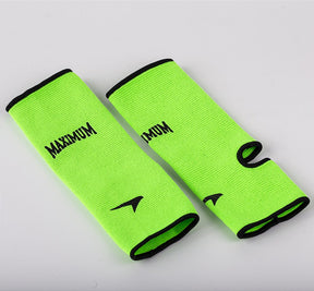 Tornozeleira Maximum Muay Thai, Kickboxing e MMA Verde Neon - PAR