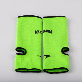 Tornozeleira Maximum Muay Thai, Kickboxing e MMA Verde Neon - PAR