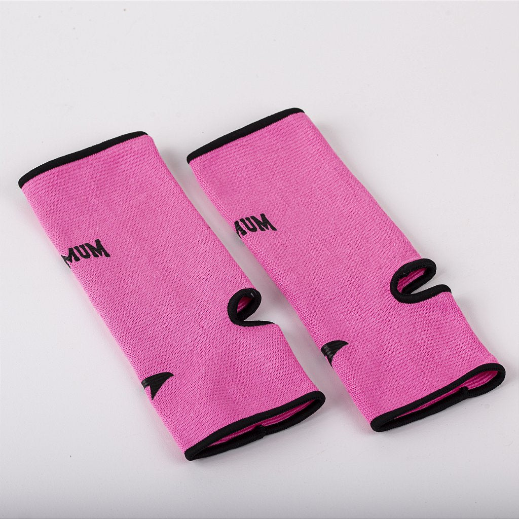 Tornozeleira Maximum Muay Thai, Kickboxing e MMA Rosa - PAR