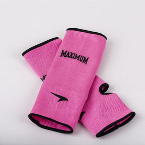 Tornozeleira Maximum Muay Thai, Kickboxing e MMA Rosa - PAR