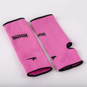 Tornozeleira Maximum Muay Thai, Kickboxing e MMA Rosa - PAR