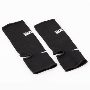 Tornozeleira Muay Thai e Kickboxing Preta - PAR