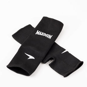 Tornozeleira Muay Thai e Kickboxing Preta - PAR