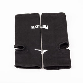 Tornozeleira Muay Thai e Kickboxing Preta - PAR