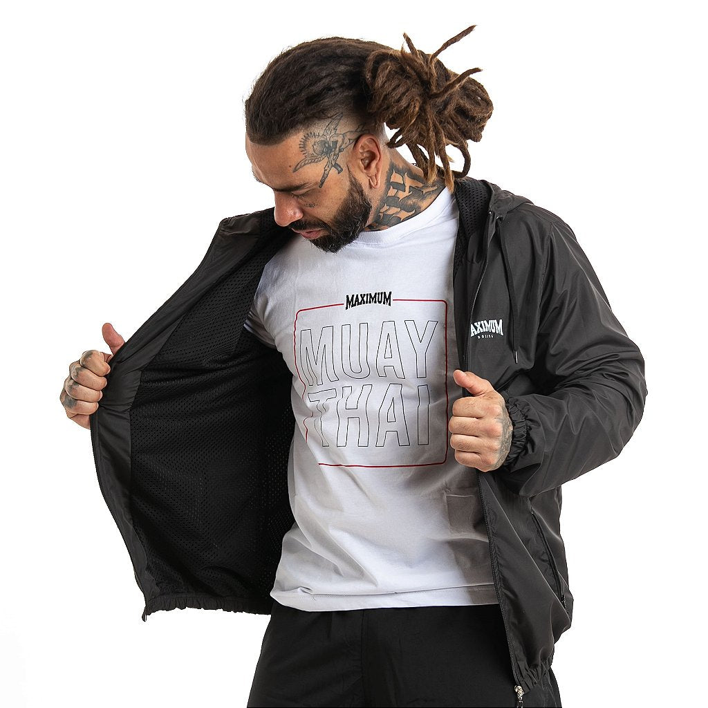 Jaqueta Corta Vento Maximum - Preto