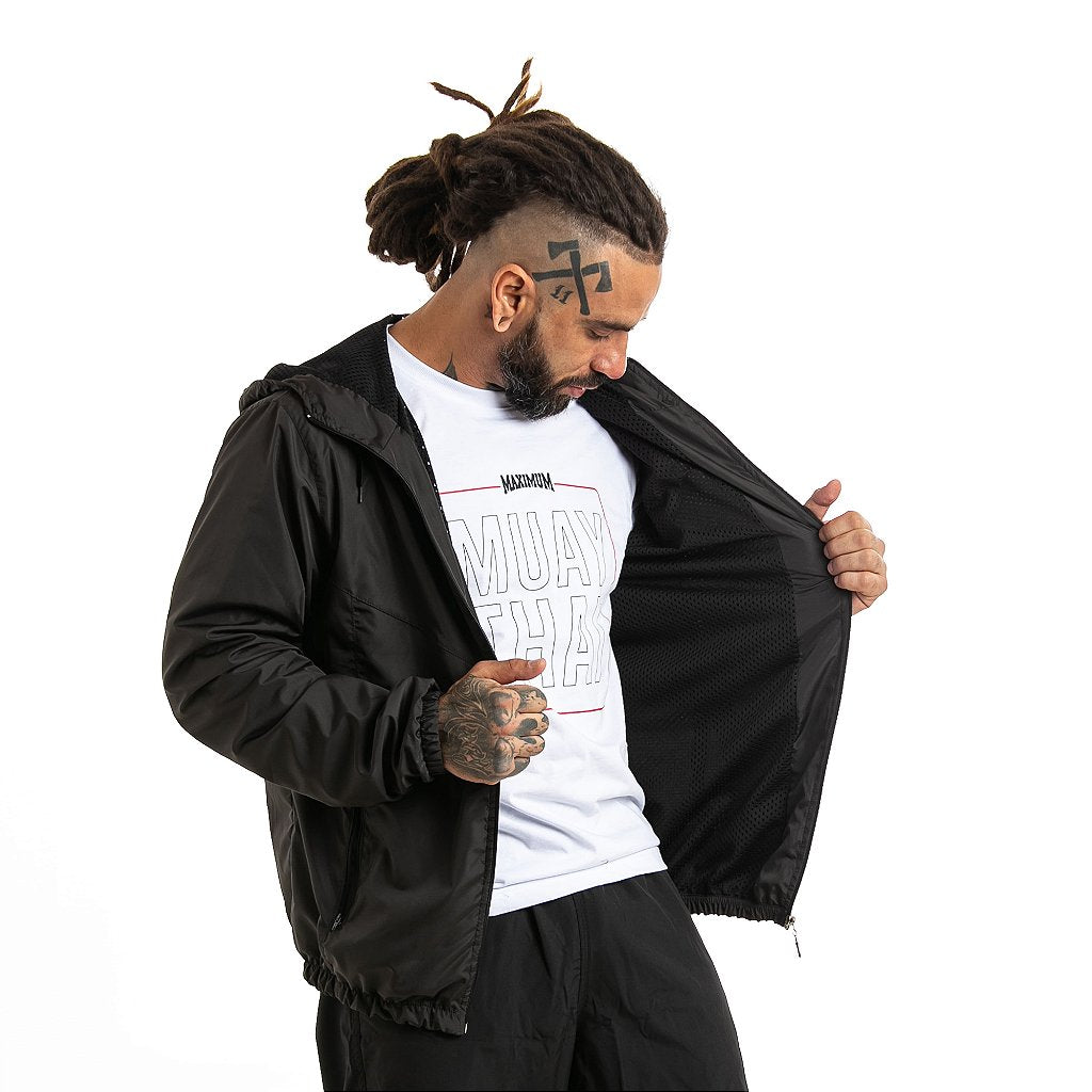 Jaqueta Corta Vento Maximum - Preto